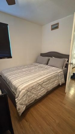 Queen bed