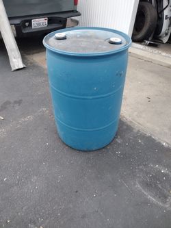 55 Gallon Industrial Barrel
