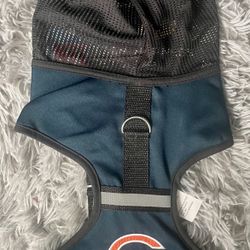 Chicago Bears NFL Pet Dog Clothes Mesh V-Neck Navy Blue 