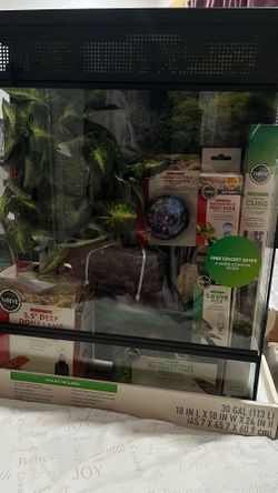 Reptile Enclosure set 30gallon