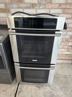 ELECTROLUX   27 X 49 STAINLESS STEEL DOUBLE  ELECTRIC OVEN