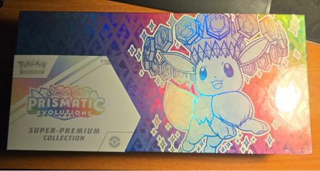 Pokemon Scarlet and Violet Prismatic Evolutions Super Premium Collection