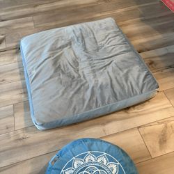 Two Meditation Cushions