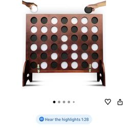 Giant Four in a Row (All Weather) with Carrying Case & 60% Quieter Design - Giant Connect - 4 Game Outdoor for Adults and Family - 4 in a Row Life Siz