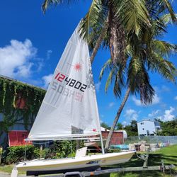 Laser Sailboat and great trailer 