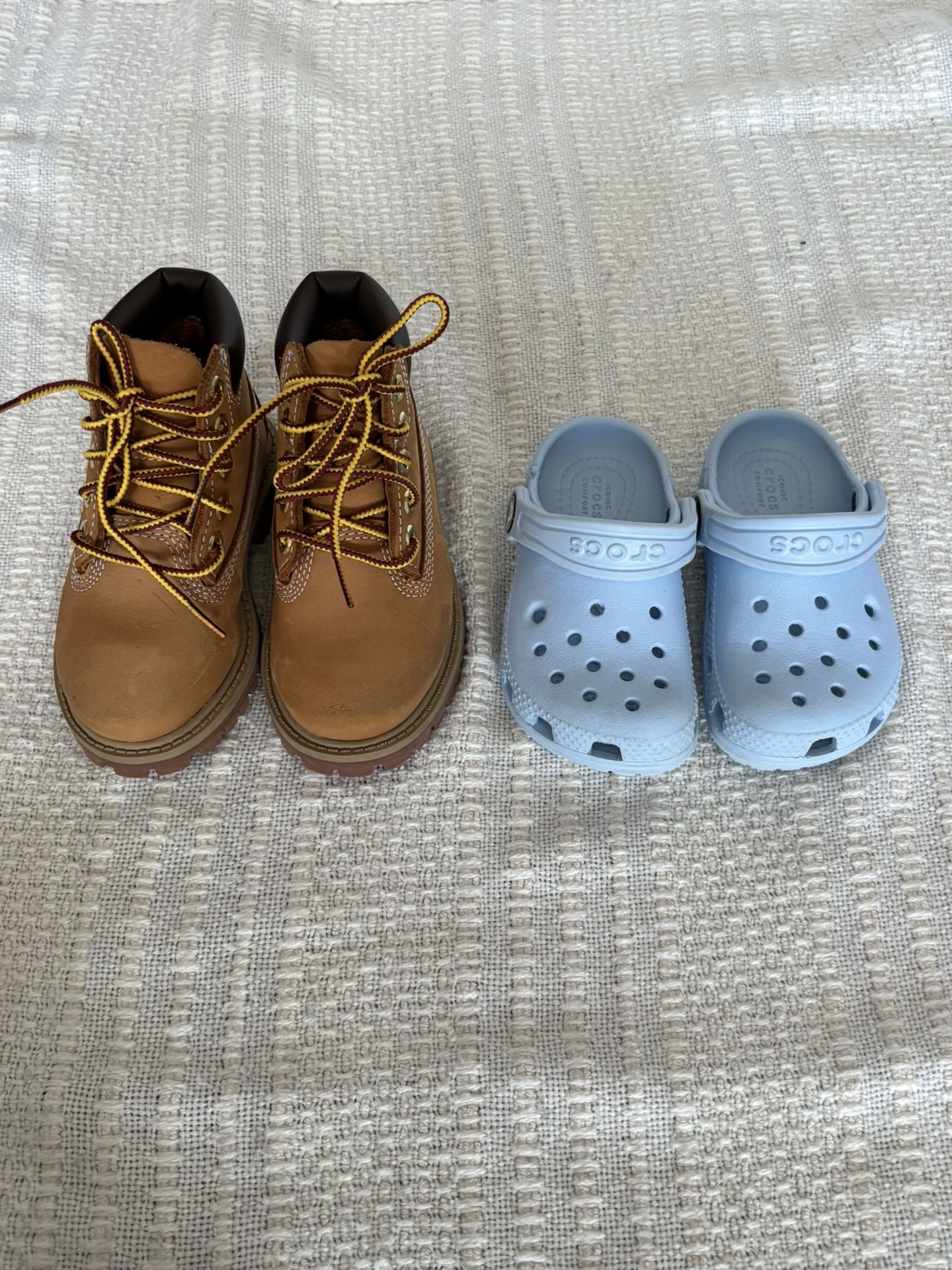 Toddler Timberland Boots & Crocs