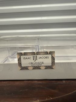 NEW Isaac Jacobs 6-Piece Stackable Acrylic Organizer - Makeup / Vanity / Office