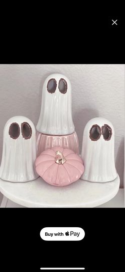 Light Up ghosts For Halloween Decoration