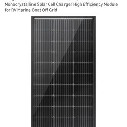 Solar panels new in box