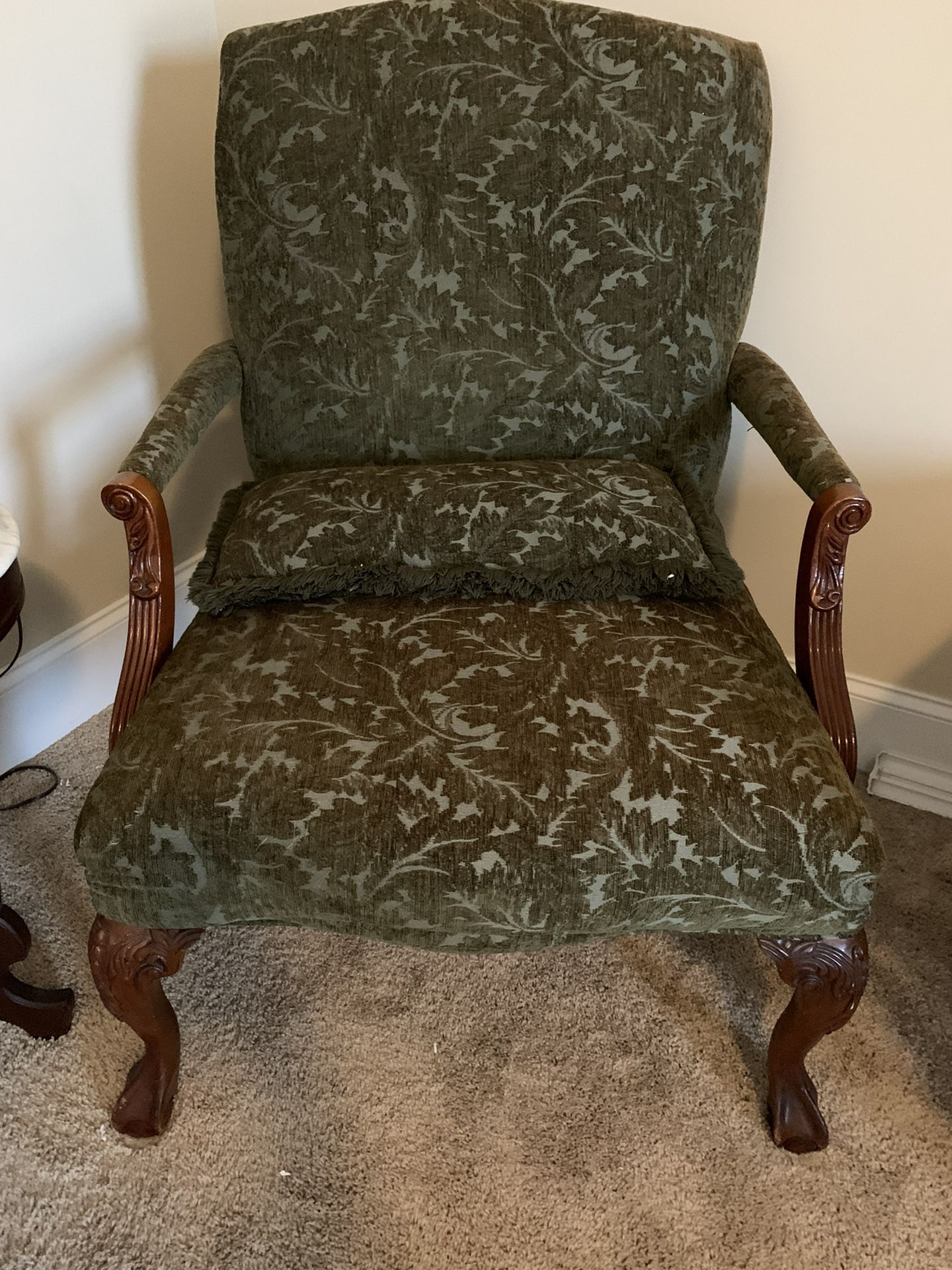2 Antique Accent Chairs