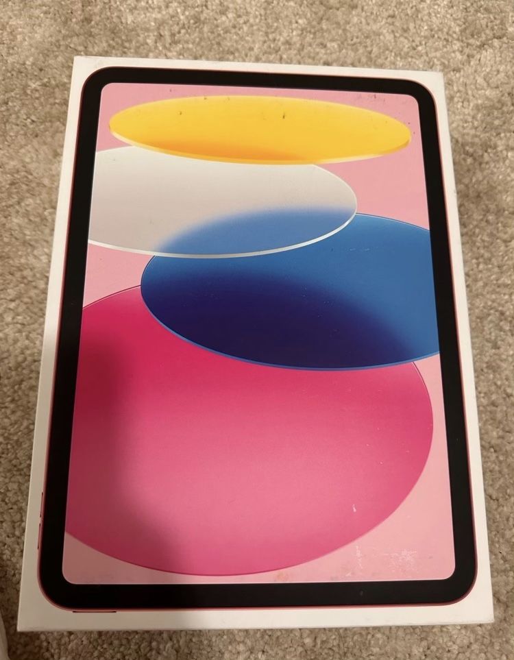 Pink iPad 10th Generation