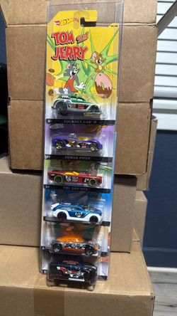 Hot Wheels Tom and Jerry 6-Car Set walamart exclusive 2014