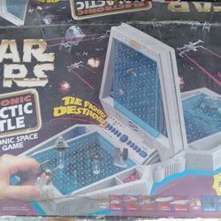 Vintage Star Wars Electronic Galactic Battle (Battleship) Game