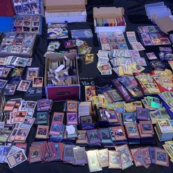 Huge Collection Of Tcg Cards And Sports Cards Pokémon Yugioh Magic Ect 
