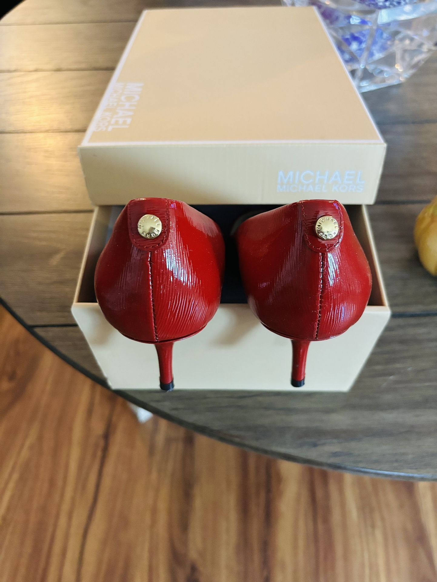 Michael Kors Red Patent Leather 