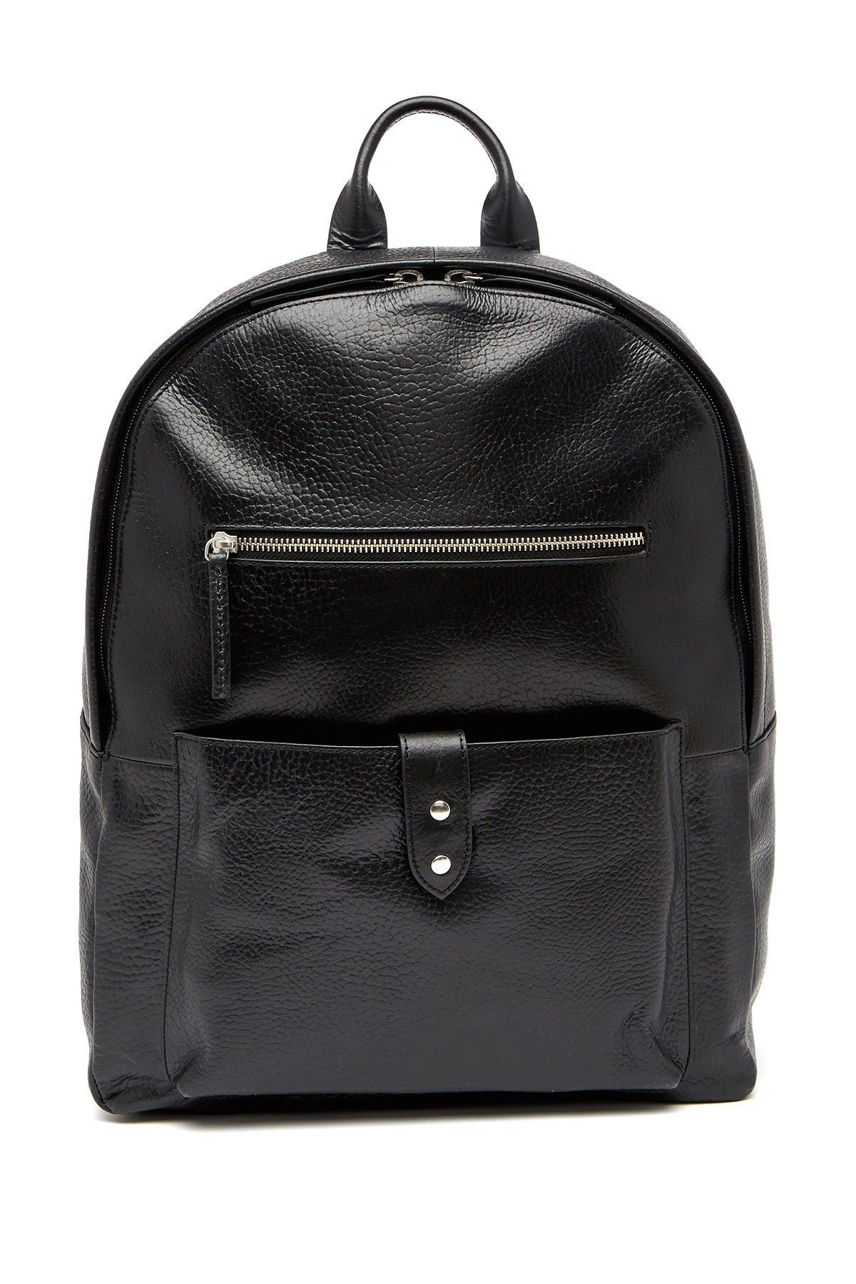 NEW $398 Cole Haan Saunders Leather Zip Top Backpack