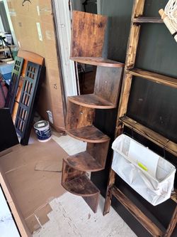 Corner book case