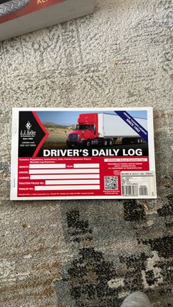J.J. Keller Driver's Daily Log Book
