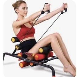 Back Roller Massager, Belly Exercises 10in 1 Gym At Home