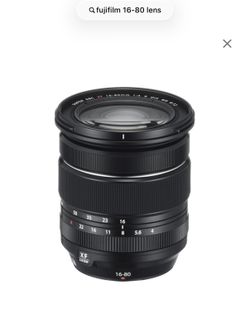 Fujifilm 16-80 Lens with K&F Filter