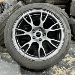 2021-2027 Tesla Model S Tempest wheels 19” Continental Tires 90% 255/45/19 and 285/40/19
