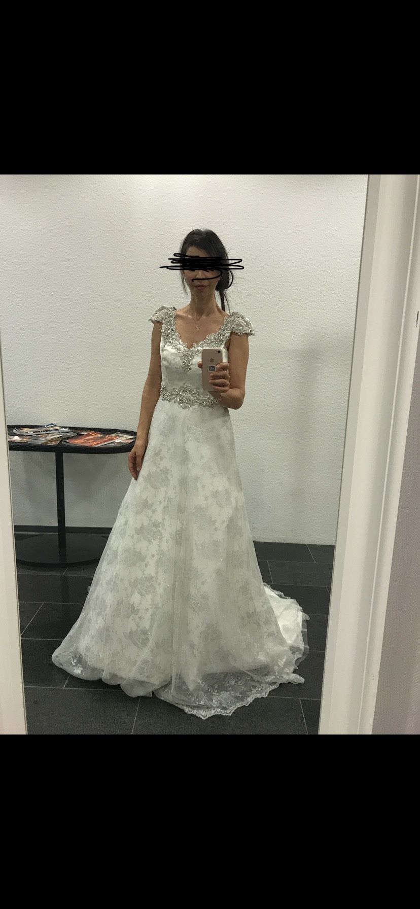 Wedding Dress UNWORN NEW German Handmade Design