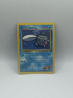 Pokemon Gym Challenge Misty’s Poliwag Card #89