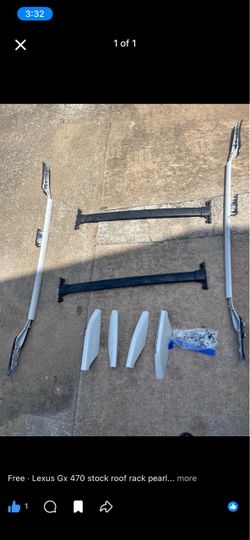 Lexus GX470 roof rack system