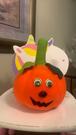Jack - O - Lantern Halloween Plush 8”