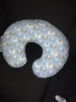 Boppy pillow with cover
