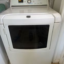 Maytag gas dryer, cheaper than electric.