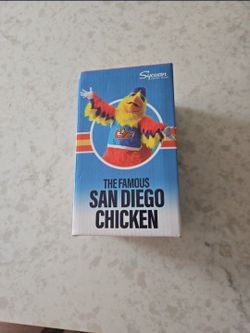 San Diego Chicken Bobblehead Padres Sycuan 2019  -  NEW IN BOX