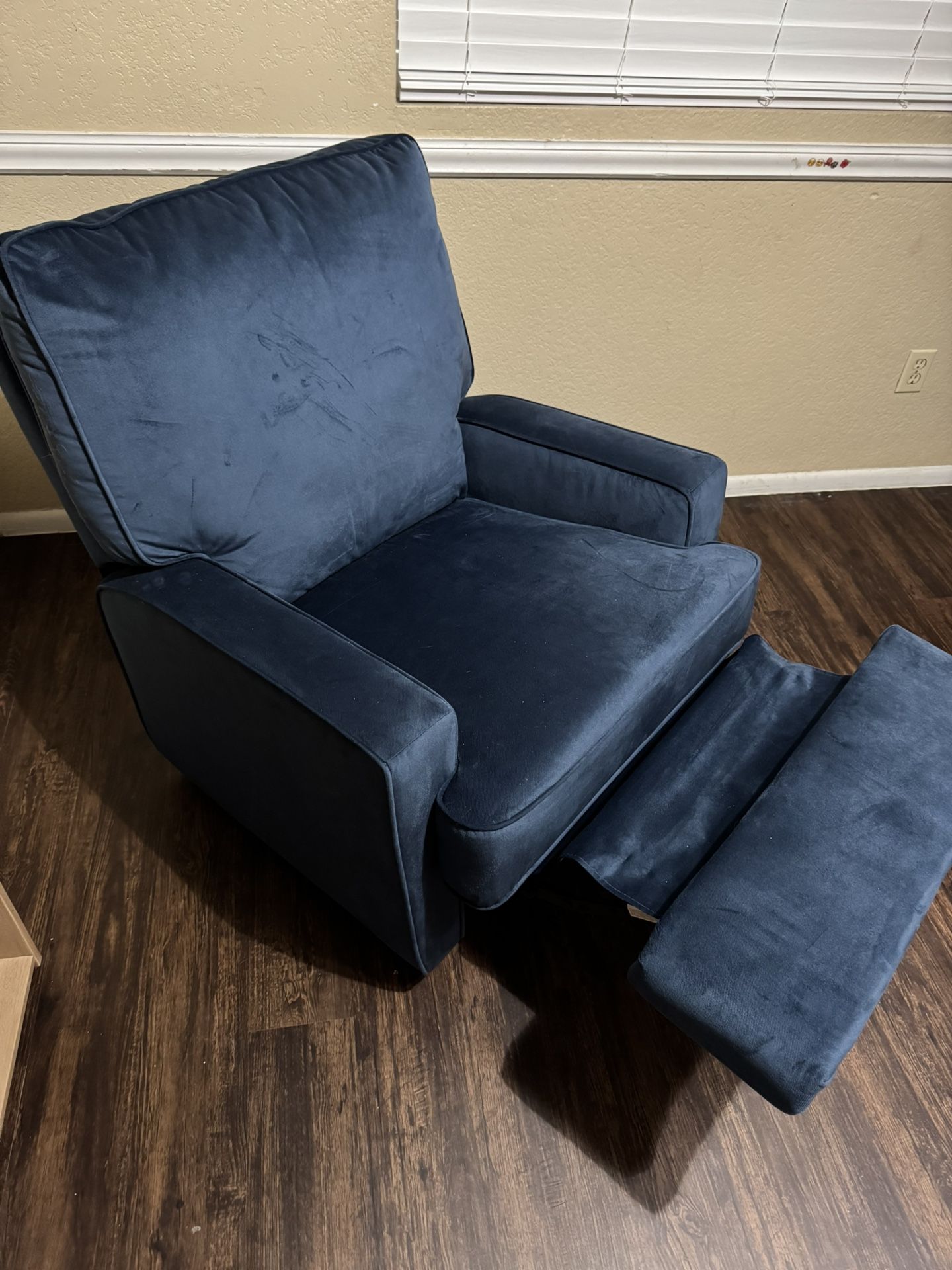 Upholstered Swivel Reclining Glider