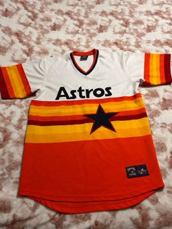 Houston Astros Rainbow Throwback Jersey Cooperstown Style