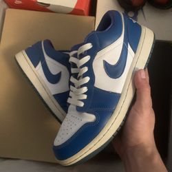 Jordan 1 Low Marina Blue Size 8m/9.5W
