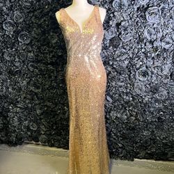 Gold Dress