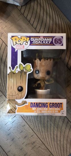 Pop! Vinyl Figure Dancing Groot Guardians of the Galaxy Marvel 65