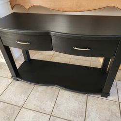 Beautiful Refinished Console Table