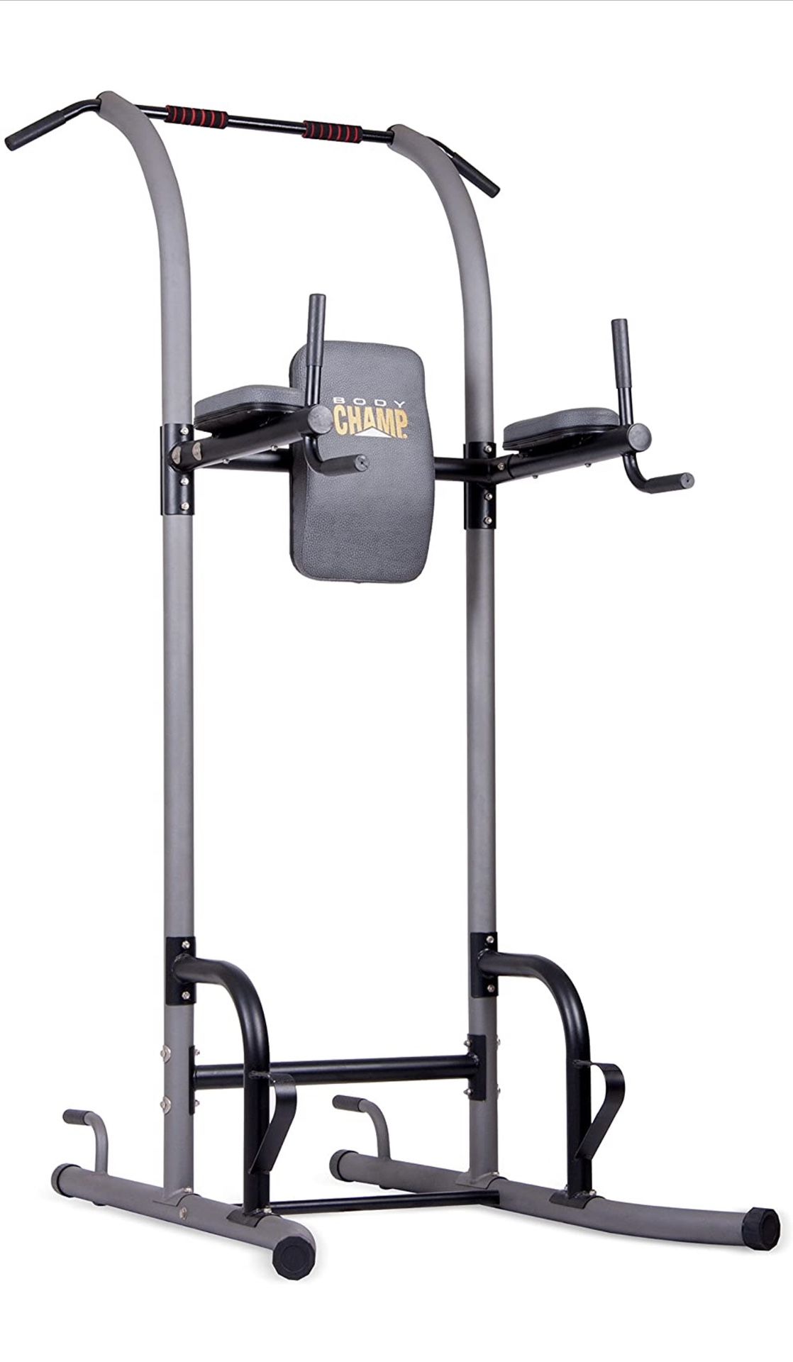 Body Champ Multi-Function Pull Up Bar, Exercise Equipment, Home Gym Power Tower, Power Station for Pull Ups, Push Ups, Vertical Knee and Leg Raises an