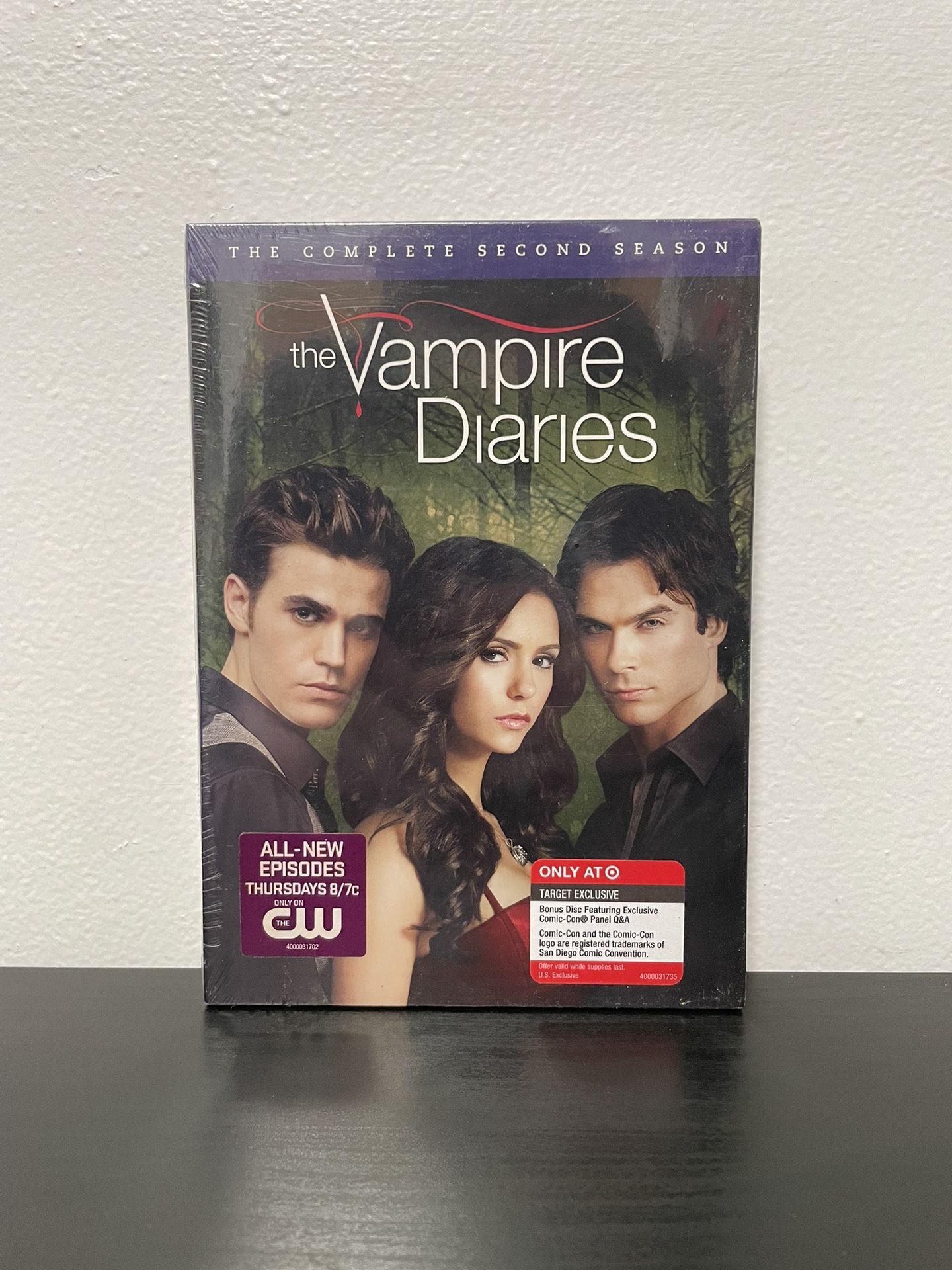 The Vampire Diaries Complete Second Season DVD NEW SEALED 5 Disc Box Set 2011