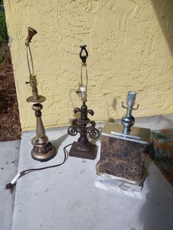 3 Decorative Table Lamps