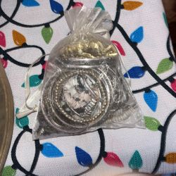 vintage bracelets and a watch 