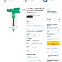 $100 GRACO FINE FINISH PAINT TIP BUNDLE 