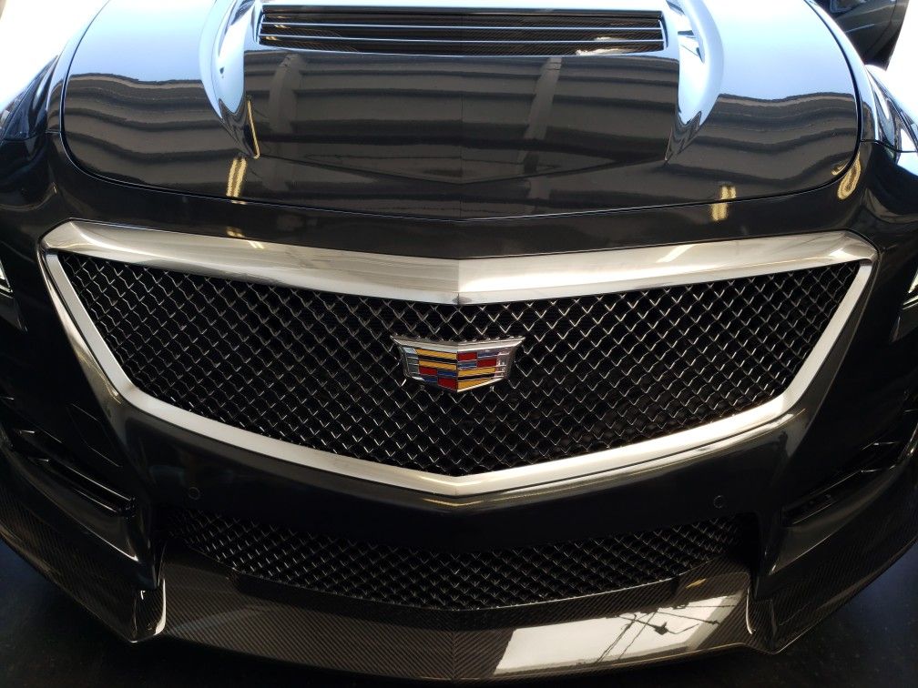 2016-2018 Cadillac CTS-V Sedan Upper Grille Take off from New Car