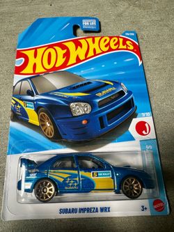 Hot Wheels Subaru Impreza WRX Blue JJK19 176