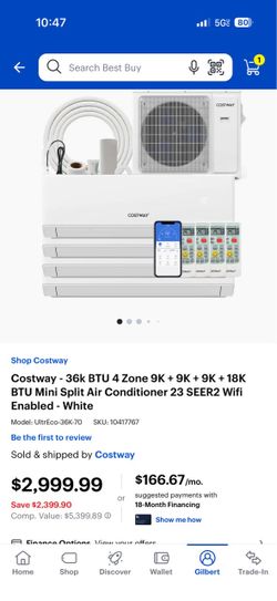 4 unit mini split system