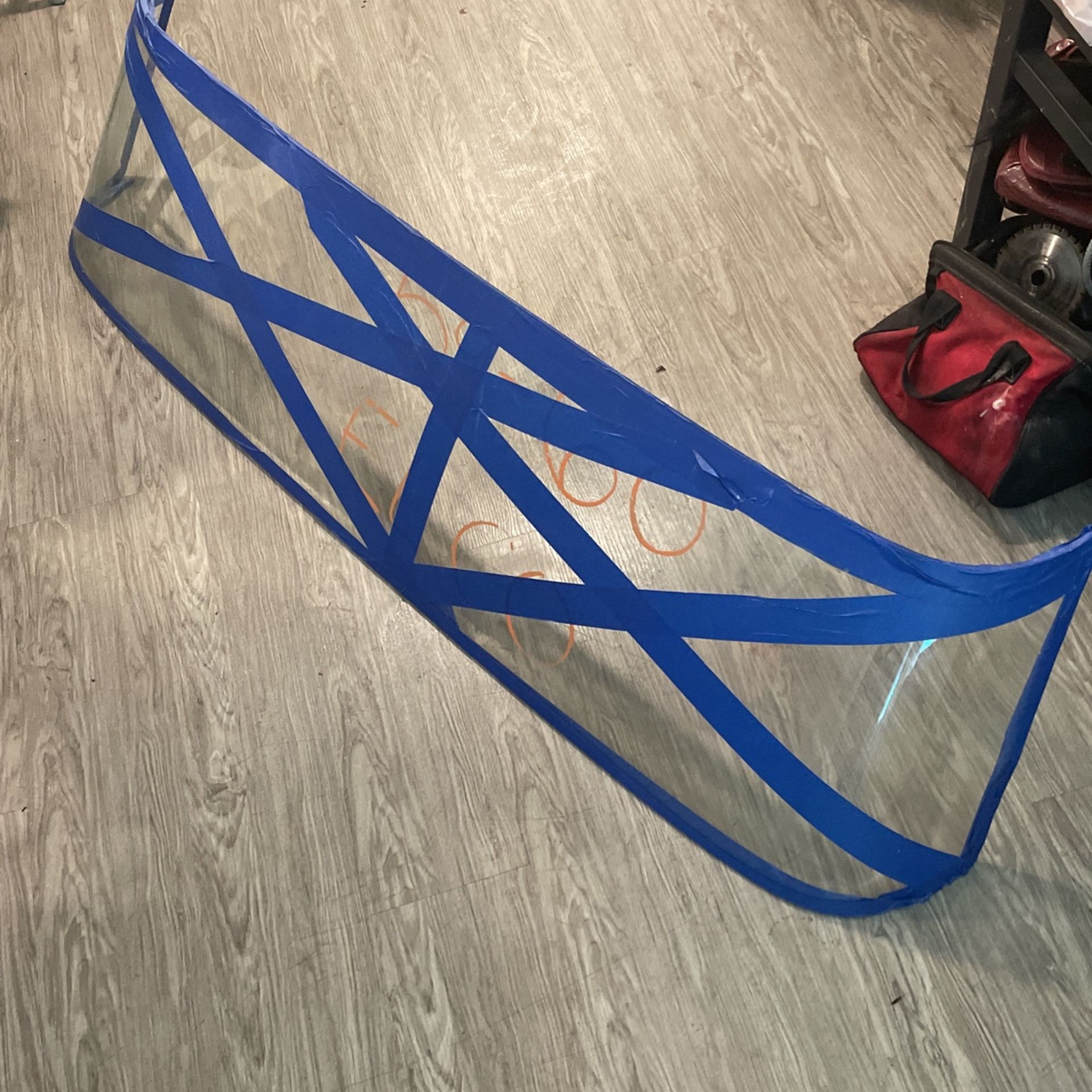 1959-60 El Camino Rear Windshield 