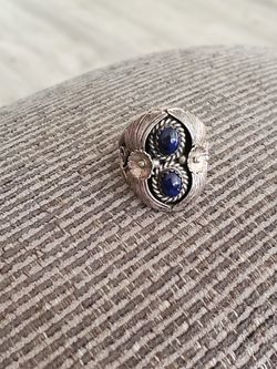 Yy Navajo sterling men's ring
