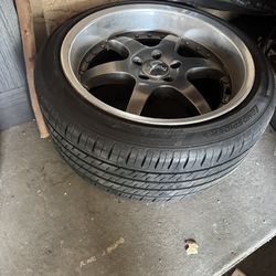 Rims 18 good shape tires 70%