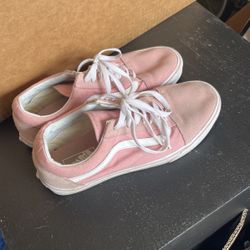 Pink Vans 10.5 Wmns